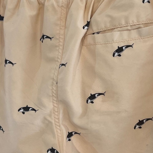 H&M swimwear used with orca print, size 164 cm