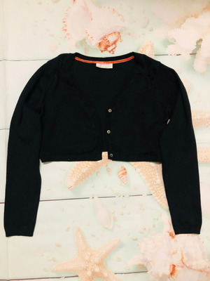 ZARA bolero new, size 11-12 years, black