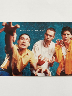 Beastie Boys Hello Nasty vintage συλλεκτική promo καρτ ποστάλ