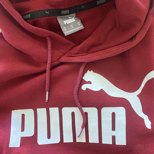 Puma red hoodie size XS like new