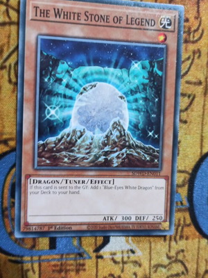 The White Stone Of Legend Effect Monster σαν καινούργιο για Blue Eyes Deck