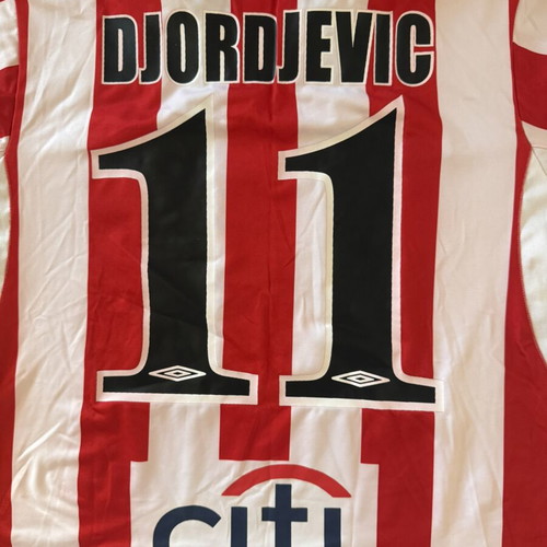 Olympiacos 2004-05 Umbro Djordjevic #11 Limited Edition Jersey like new