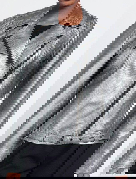 biker jacket δερματινο