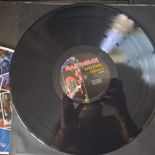 Iron Maiden Spitfire Over Arnhem 3LP like new, metal