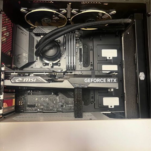 Gaming PC parts like new, MSI 4070 X Trio 12GB, Ryzen 7 5800X