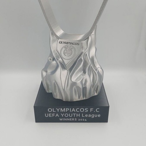 Youth League 2024 Olympiacos Trophy new, official replica 40cm