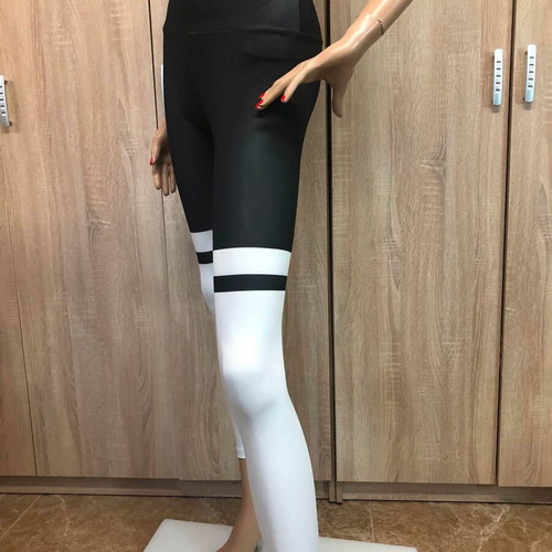 Fashion Tights leggings like new, black and white, sizes S and M