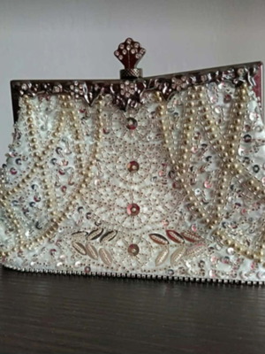 Shoulder bag white, like new