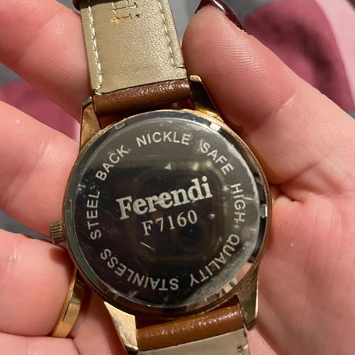 Ferendi women's watch brown like new