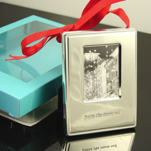 2 silver photo frames Kate Spade by Lenox Picture Frame Ornament 7 х10 dimension