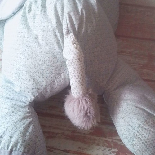 Steiff plush hug elephant used, 70 cm long
