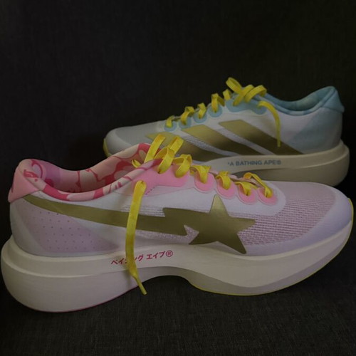 Adidas Adizero Evo SL BAPE sneakers new, size 44.5, white