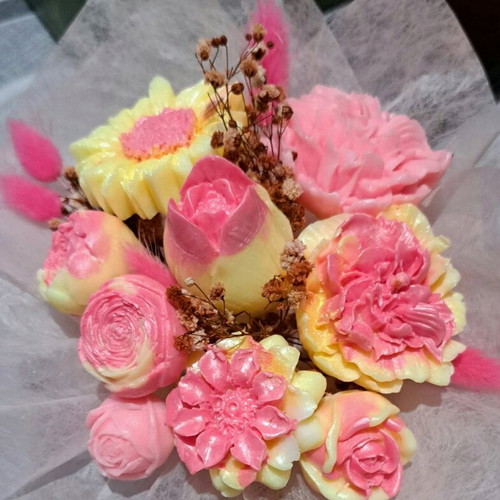 Glycerin Soap Flower Bouquet new