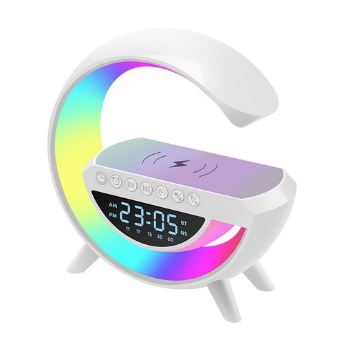 Bluetooth wireless speaker with charger and LED lighting, new