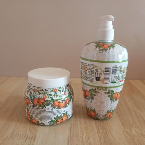 Rudy Ischia Bath & Shower Gel and Body Cream set new, sealed