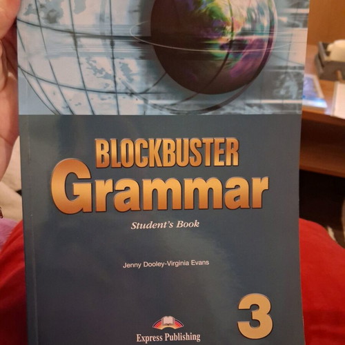 Blockbuster Grammar 3 English book like new