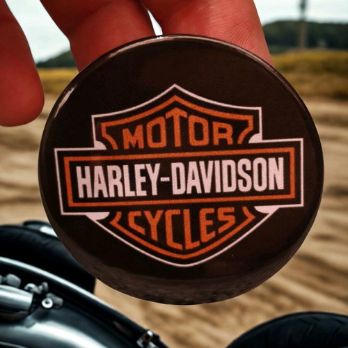 Harley Davidson 58mm pin new