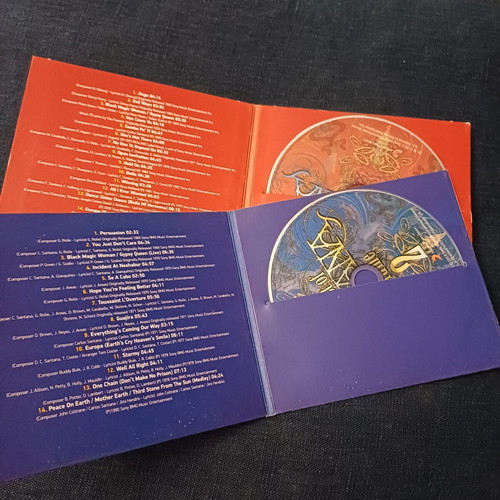 Santana The Best Of Santana 1 & 2 CD album compilation like new