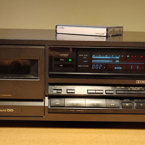 Technics RS-B555 Cassette Deck Direct Drive, full service