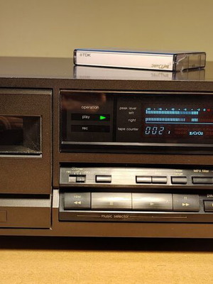 Technics RS-B555 Cassette Deck Direct Drive, full service