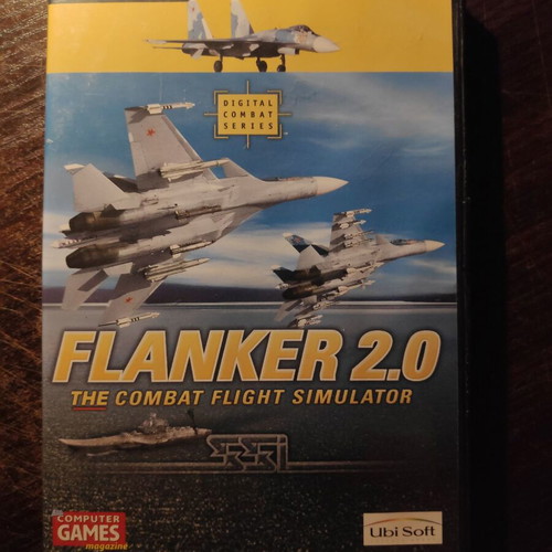 Flanker 2.0 The Combat Flight Simulator PC CD-ROM like new