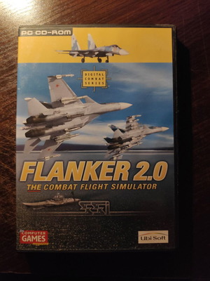 Flanker 2.0 The Combat Flight Simulator PC CD-ROM like new