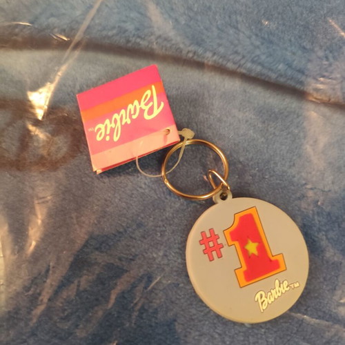 Barbie keychain rare new