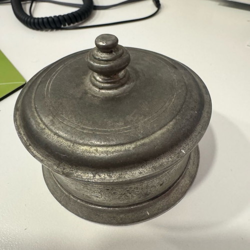 Pewter vessel used, very old