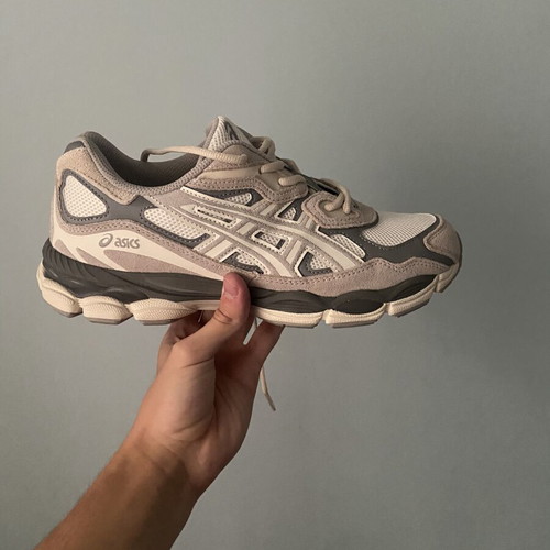 Asics Gel NYC sneakers new, oyster grey, size 44