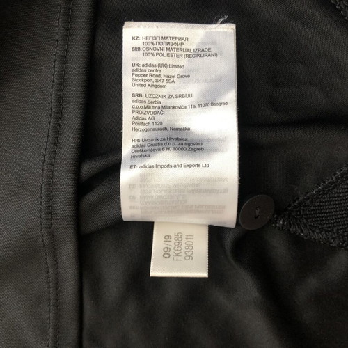 Adidas women's tennis shirt like new, size M, black