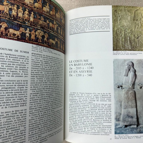 Histoire Du Costume βιβλίο μεταχειρισμένο, γαλλικά