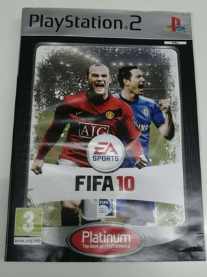 Fifa 10 Platinum cover for Ps2 like new
