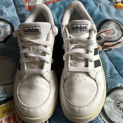 Adidas sneakers size 37.5, black and white
