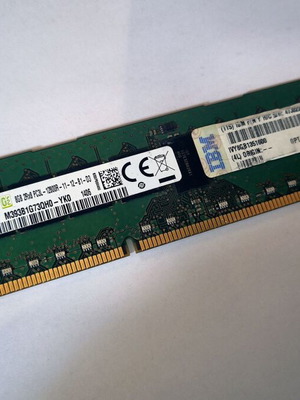 Μνήμη 1x8GB PC3L-12800R DDR3L Registered ECC για server μεταχειρισμένη