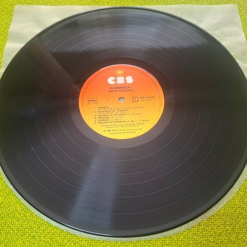 Julio Iglesias America LP used, pop