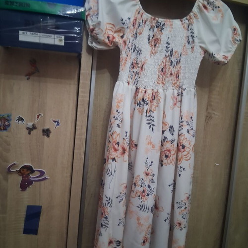 Girl's dress, size 146 cm, colorful