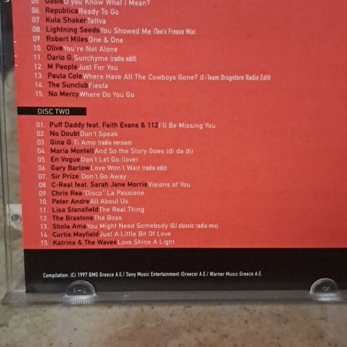 97 Number One Hits CD like new, pop, 2 discs