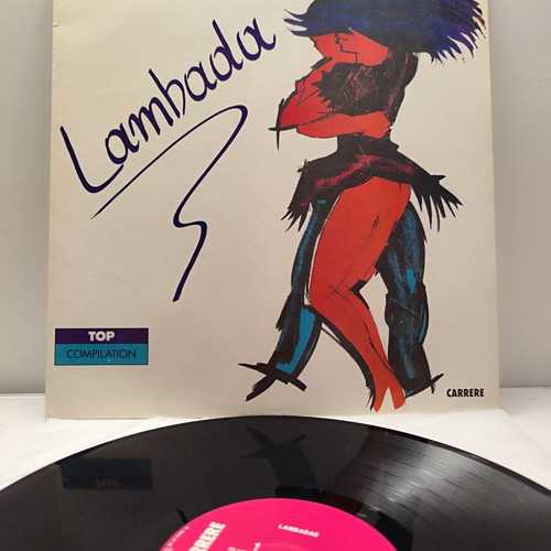 Lambadas Brasileiras LP mint, Greek EMI pressing, Latin music