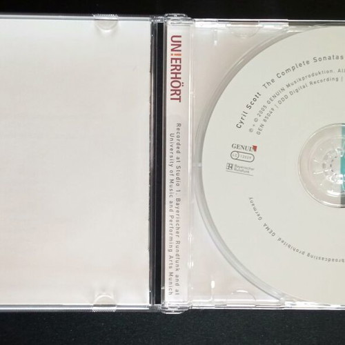 Cyril Scott The Complete Sonatas CD used, classical music