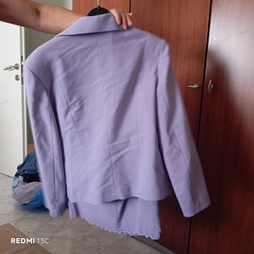 Tailored suit like new, purple, size M