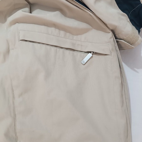 Glou Sport men's windbreaker jacket XL like new, beige with orange details