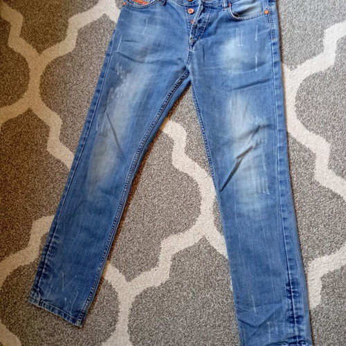 Diesel x Adidas Jeans collaboration blue, like new, size M