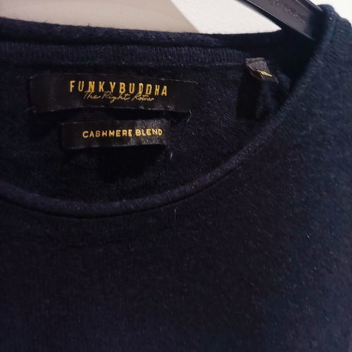 Funky Buddha men's sweater black, like new, size XL