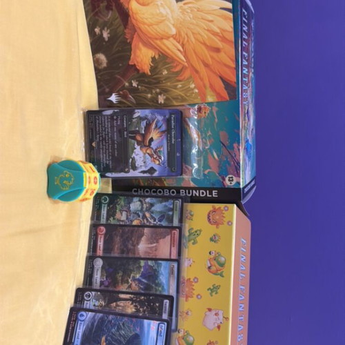 Magic: The Gathering x Final Fantasy Chocobo Bundle like new