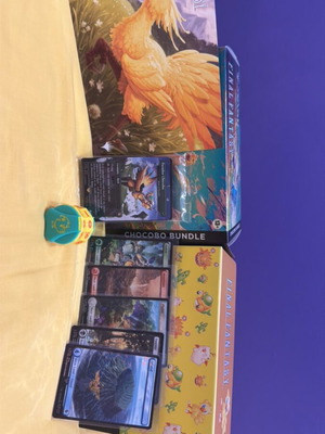 Magic: The Gathering x Final Fantasy Chocobo Bundle like new