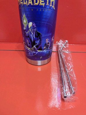 Megadeth 20oz Insulated Stainless Steel Tumbler New