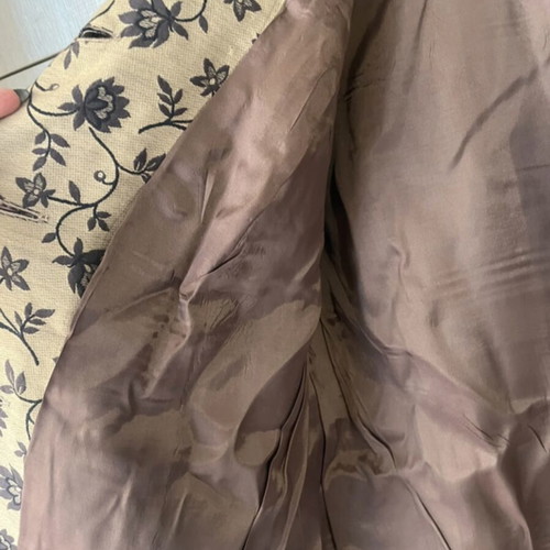 Tailored suit set beige-brown size 50 like new