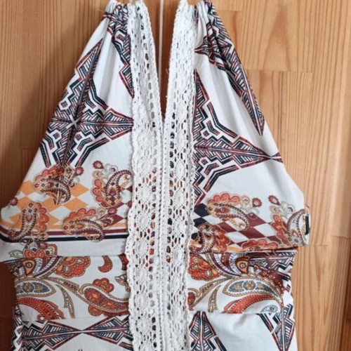 Small, medium, large summer dress new, white