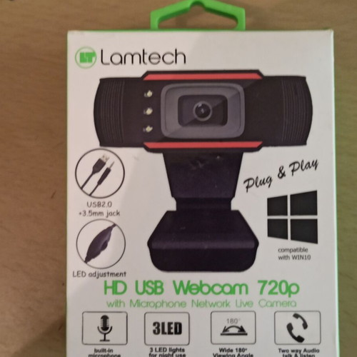 Lamteck USB 720 Camera like new 8MP 1280x720 USB 2.0 25 FPS