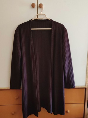 Set jacket and skirt XL brown knitted used